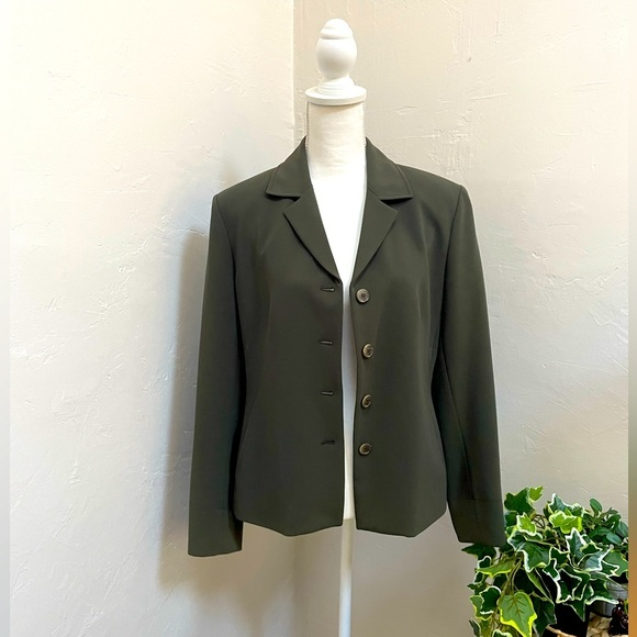 Jones New York Olive Blazer‎ - Picture 1 of 5